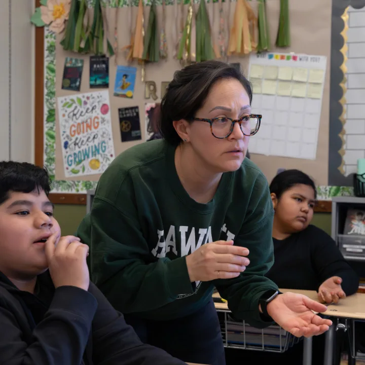 Chamberlin Education Foundation 3 Educator Teaching Class With Students