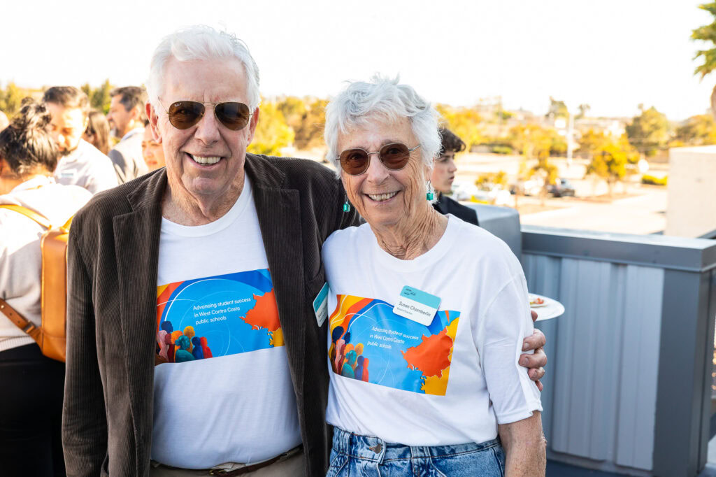 Steve and Susan Chamberlin at the Gratitude Grants Happy Hour